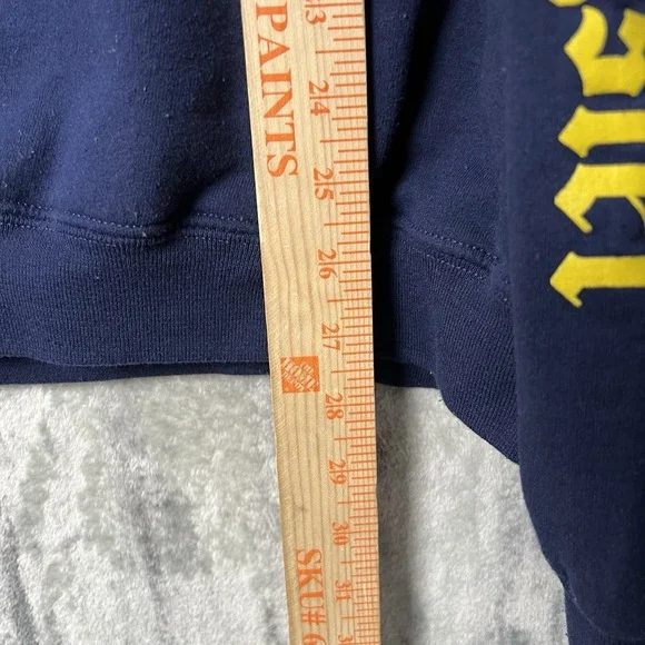 Gwen Stefani Anaheim Hillbillies Pullover Hoodie Navy Blue Size 2XL - Picture 6 of 8